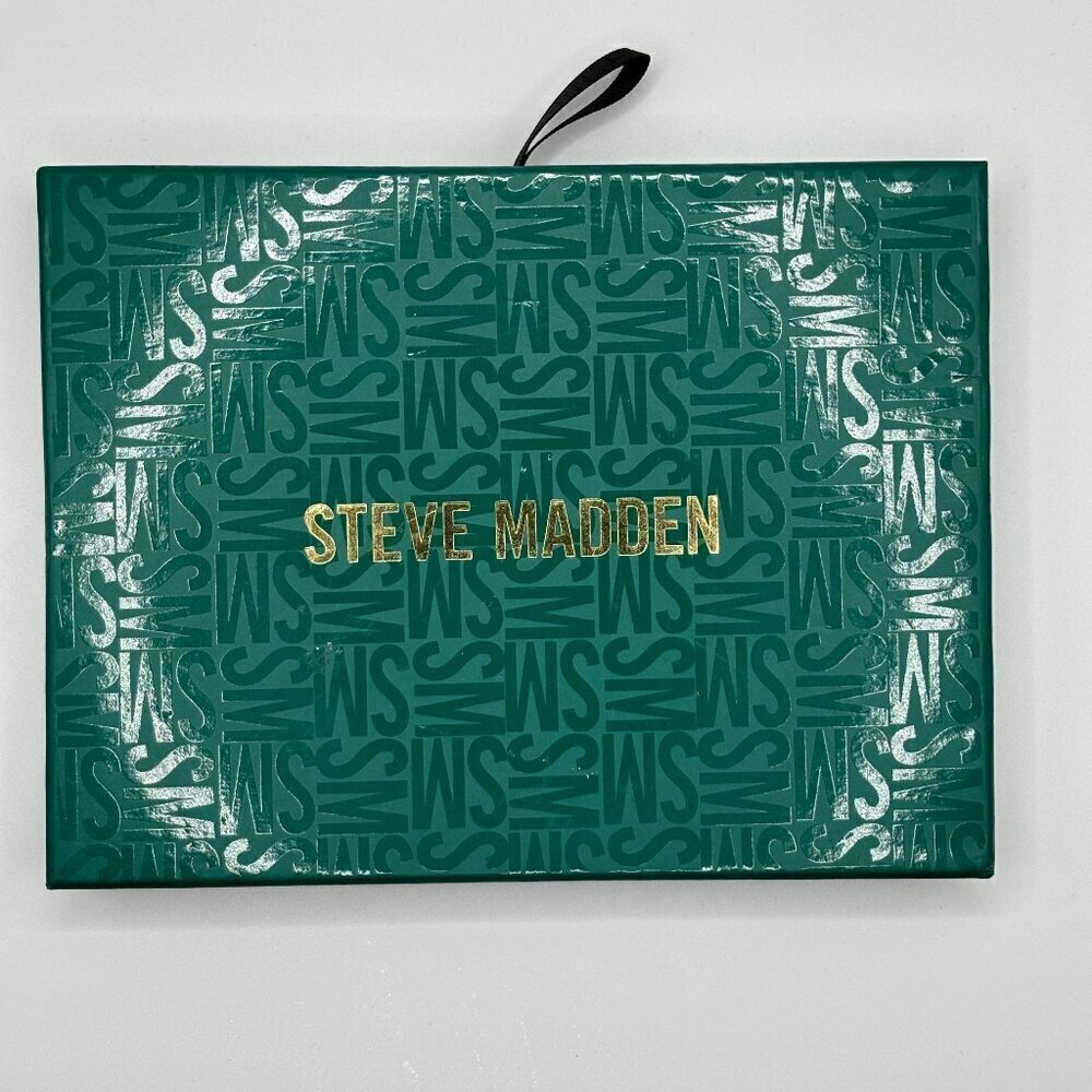 NWT Steve Madden Silvertone Earrings Pavé Star Bracelet Jewelry Gift Set